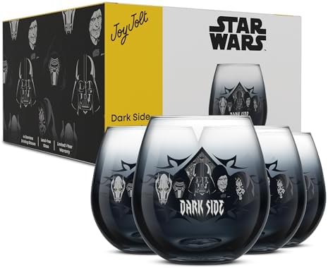 Amazon.com | JoyJolt Star Wars Lightsaber Collection 10oz Drinking ...