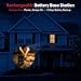 eMACROS Pro 4 Solar Driveway Alarm with App, 1/2 Mile Wireless Range, Motion‑Triggered Alerts for Long Driveways, Works with Existing Home Cameras, Rechargeable Base Station with 3-Day Backup Power
