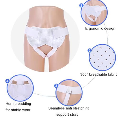 Faja para Hernia con 4 Almohadillas y Ajuste miniatura 3