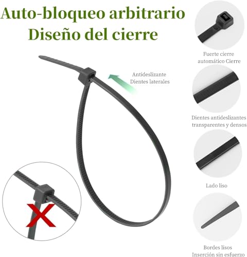 Cinchos plásticos 15 cinchos plasticos marca Yostyle (3)