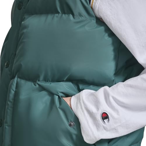 Image of Champion Men's Puffer Vest With Logo