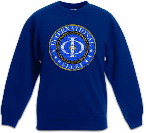 Sweat pullover pour enfants motif vintage international fleet