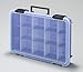 JEJ Astage PS360 Parts Stocker, Blue, Includes 12 Dividers, (W x D x H): Approx. 14.0 x 9.6 x 2.7 inches (35.8 x 24.4 x 6.8 cm), Tool Box, Accessory Storage, Tool Box