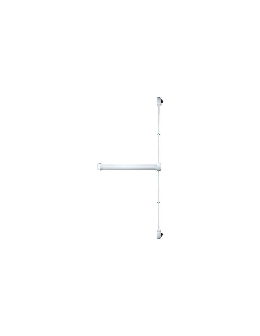 Cerradura antipánico FLUID de 1 punto 900 mm plata para puertas de salida JPM