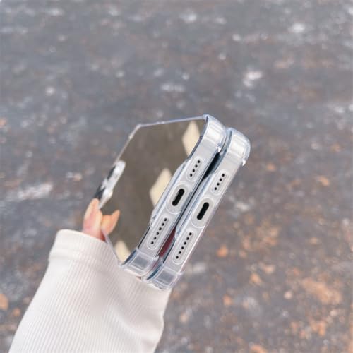 Coque miroir iPhone XR et X résistant aux rayures de clés