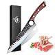 Fleischermesser Purple Dragon handgeschmiedet mit Full Tang Griff