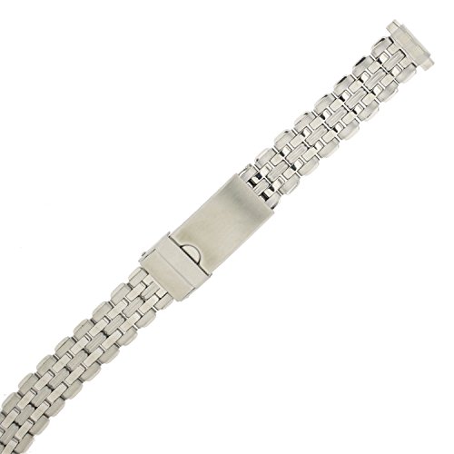 Tech Swiss Ladies Watch Band Metal Link Stainless Steel 12-14 millimeter