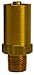 Dixon 001-0055 Brass MNPT Grease Whip Hose Fitting, Drilled and Chamfered Base, 0.13"
