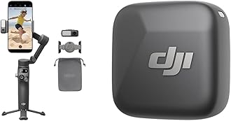 Smartphone Gimbal Osmo Mobile 7P Gimbal Stabilizer + DJI Mic Mini Transmitter (Infinity Black)