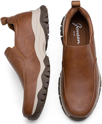 Jousen Loafers for Men Arch Support Comfortable Mens Slip On Shoes4