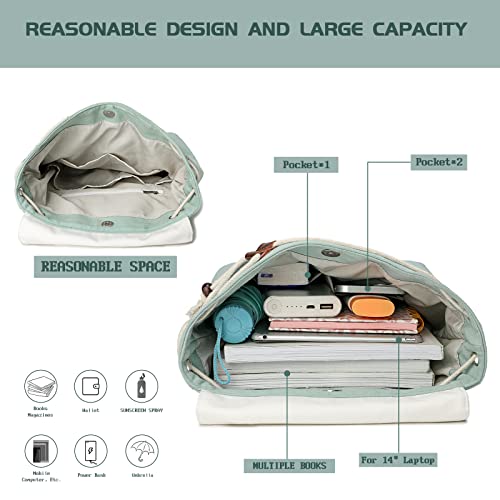 Mazexy Handmade Embroidered Backpack For Travel Shopping Wedding With Pendant And Tassels (Pear_Blossom) #TOP2