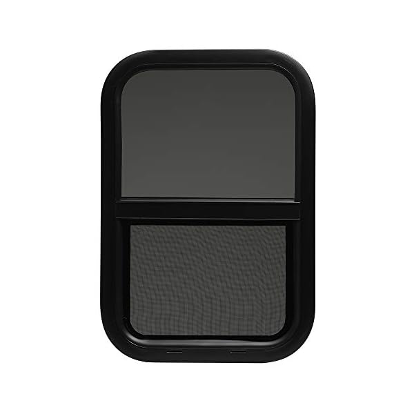 ToughGrade Vertical Sliding Black RV window 12