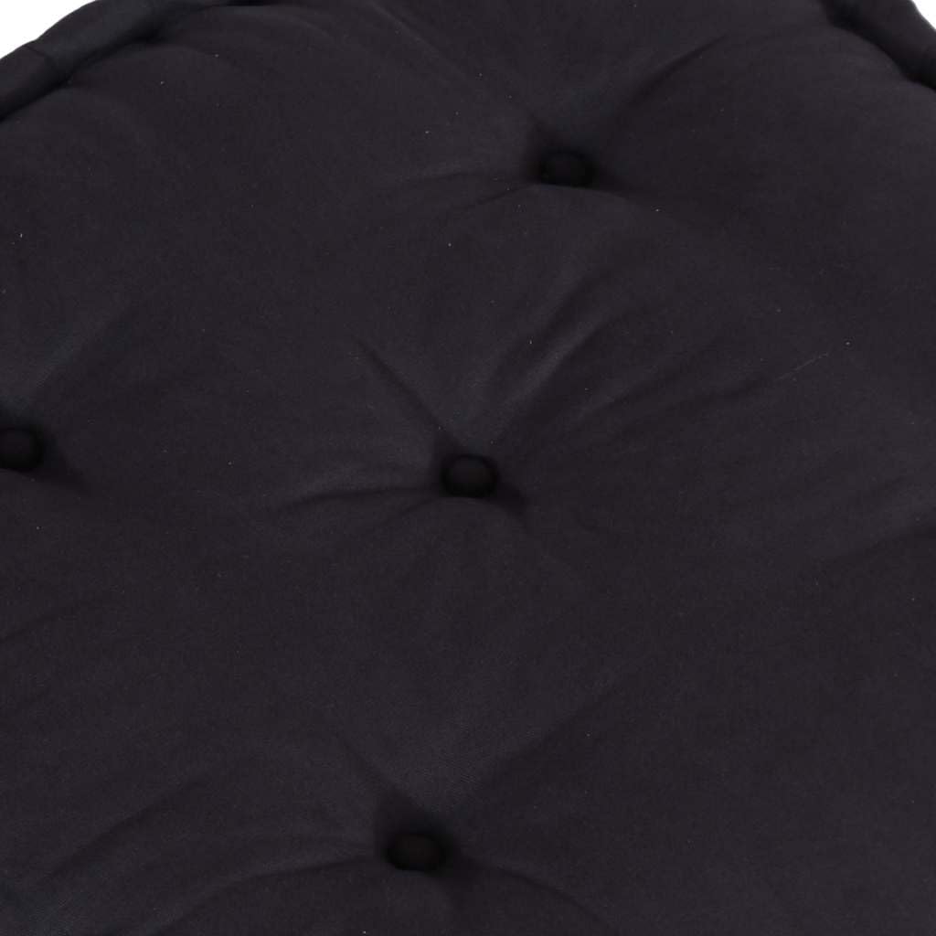 Elemento modulare per divano antracite, 70 x 70 x 36 cm, in cotone, configurabile, morbida imbottitura per interni ed esterni