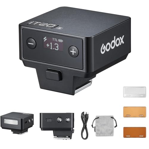 Flash Godox IT20F Fuji mini illuminateur compact haute performance finition noire