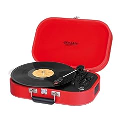 Trevi 0T102002 Platine Vinyle Rouge - Les Beatles, Paul McCartney, John Lennon, RIngo Starr, George Harrison