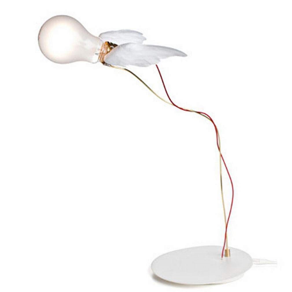 Lampe de table ailes d'ange moderne luminaire de lecture oiseau chic