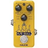 nux loop core deluxe guitar looper 1 pièce NUX Pédale A/B Roll Octave & Loop avec CAB-SIM IR et audio USB