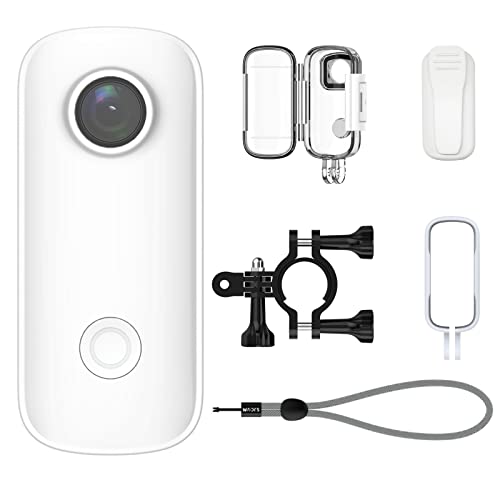 SJCAM 4K Action Cameras with WiFi 98FT Waterproof Sports Camera, 115Degree Wide-Angle Mini Action Camera, Action Video Cameras Accessories for Sports/Action/Travel