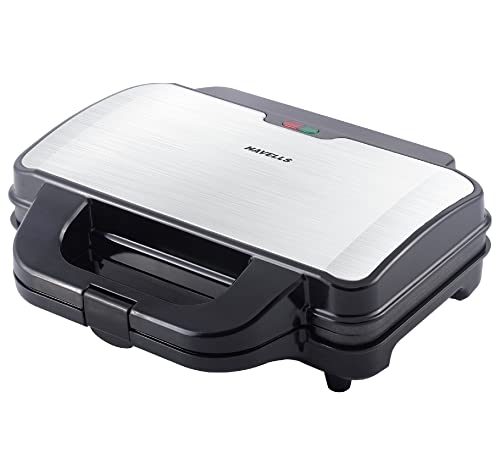 Havells Big Fill 900-Watt 2 Slice Sandwich Maker (Black)