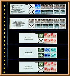 Lindner 825P Crystal Clear Pocket Page for booklets - pack of 10