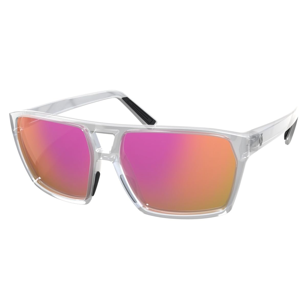 Scott Tune Sport/Freizeit Brille Translucent/pink Chrome