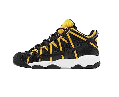 Fila Mens Stackhouse Spaghetti, Color: Blk/Lemo/Wht, Size: 7 (1BM01871-016-7)