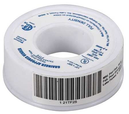 Sealant Tape, 1/2 x 520 In