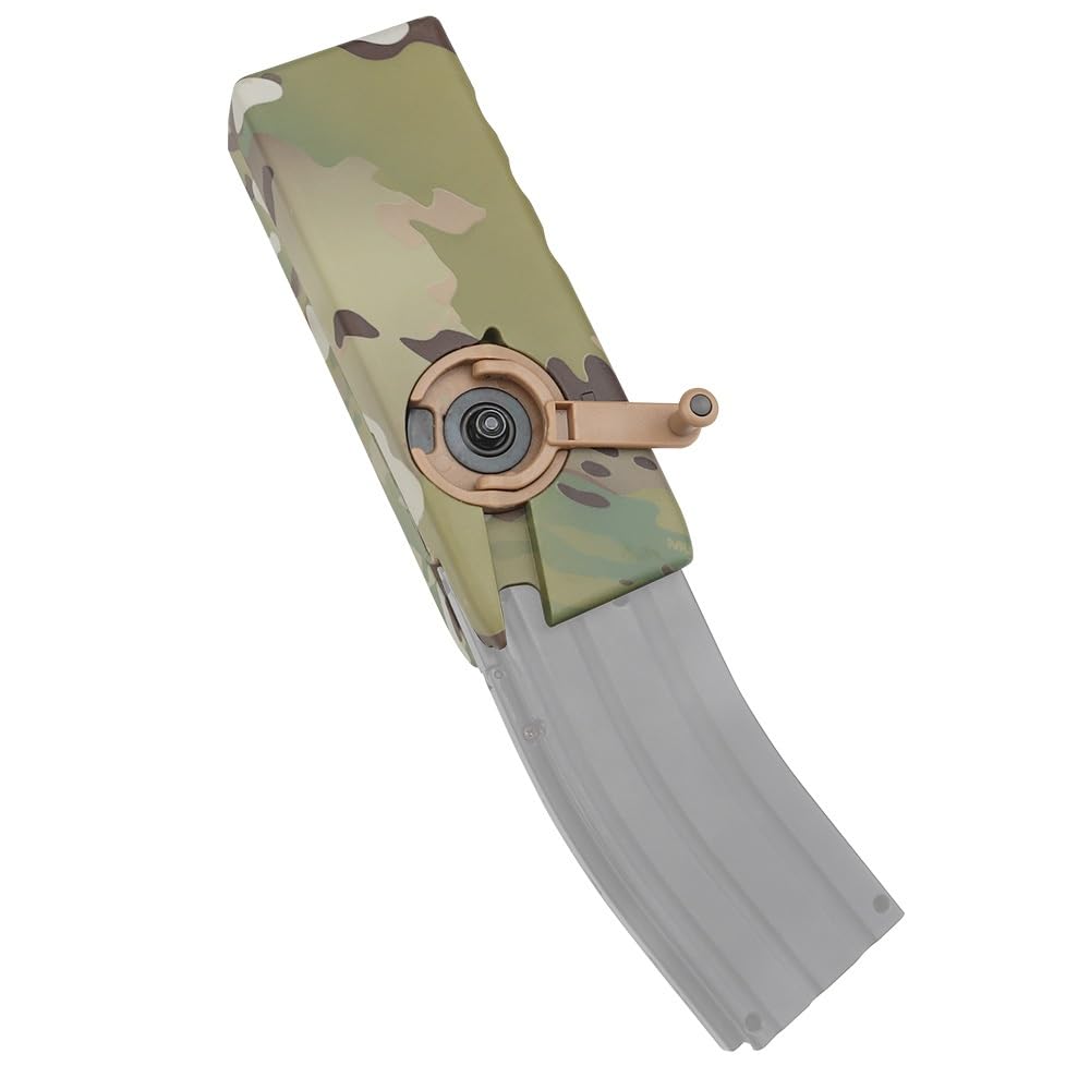 Jungle Leopard Airsoft Speed ​​Loader for M4 Mid Cap 6mm BBS