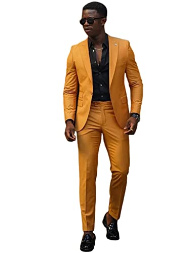 Costume à un bouton pour hommes les fêtes de loisirs et grandes soirées
