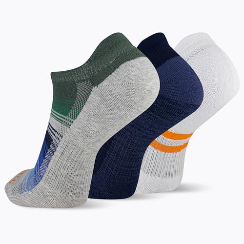 Image of Merrell Unisex Adult Cushioned Low Cut Tab Socks (3-Pair)