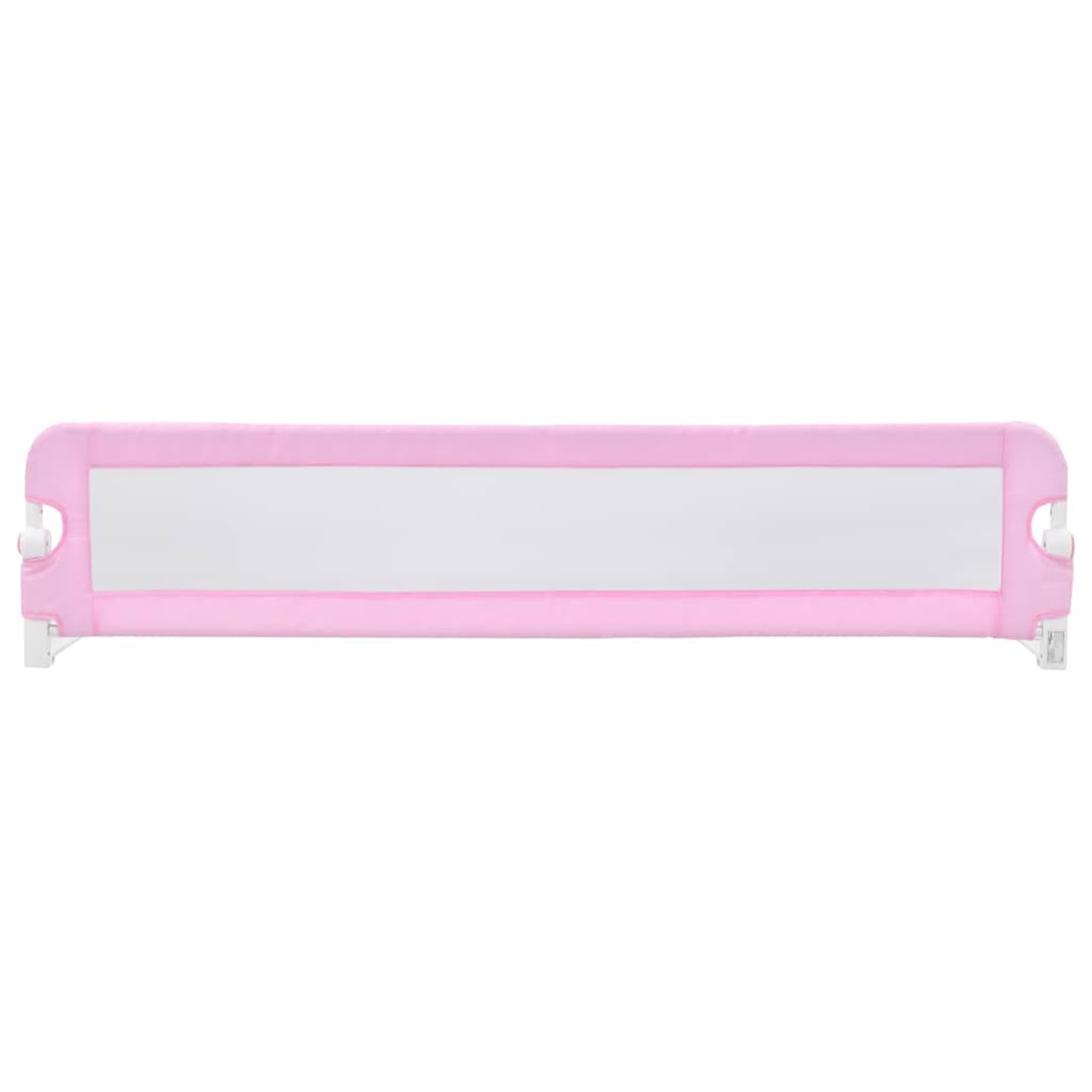 Gecheer Bettlaken 60 x 120 cm, Spannbettlaken für Babys, 60 x 120 cm, Sicherheitsgitter für Kinderbett, Rosa, 180 x 42 cm, Polyester
