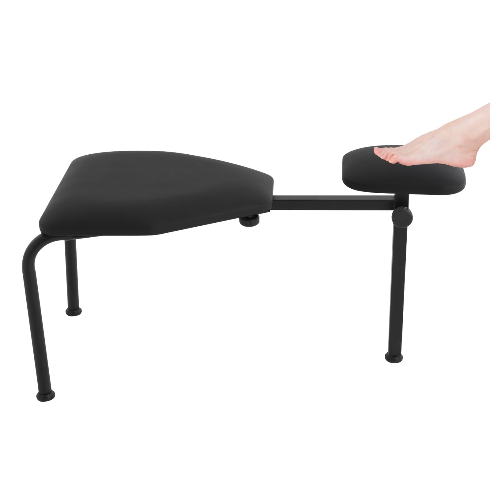 Pedicure Stool - Chaise de massage réglable - Chaise de pédicure moderne pour la maison - Noir