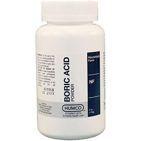 Humco Boric Acid Powder, 6 oz. Cover