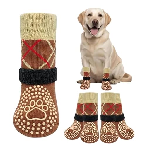 Omnikryp Calcetín Perro Anciano, Calcetines Perro Antideslizantes, Calcetín Protector, Bolsa de Almacenamiento de Alta Gama, Adecuado para Actividades en Interiores y Exteriores - Talla M | Ya disponible en tu tienda friki favorita! En mundofriki.es!