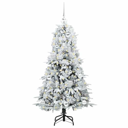 Árbol de Navidad artificial de 150 cm con luces LED y conexión USB GeenYuu 3