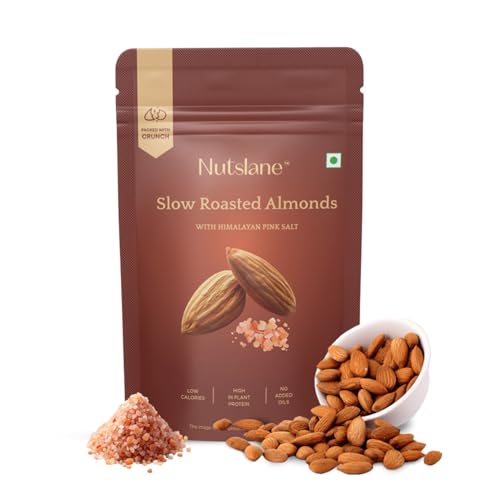 Nutslane Roasted & Salted Almonds (Badam) | Himalaya
