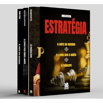 Capa do livro Biblioteca Estratégia - Box com 3 Livros - Versão Pocket