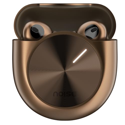 Image of Noise Master Buds, Sound by Bose in-Ear Bluetooth Earbuds, Up to 49dB Adaptive ANC, LHDC 5.0, Immersive Spatial Audio, 44H Playtime with 6 mic ENC, Dual Pairing, IPX5 Ear Buds TWS (Espresso Bronze)