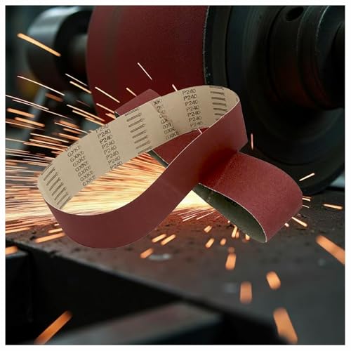 エンドレスベルト 40 x 740 10個入り 酸化アルミニウム 研削 ベルトサンダー 替えベルト 40/1000 グリット サンディングベルト グラインダー 研磨 研ぎ 溶接 研磨剤 錆取り 金属 木材(120グリット)