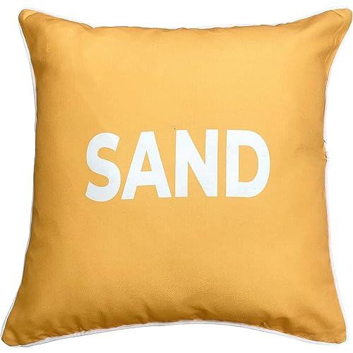 Ragged Rose Showerproof Garden Cushion Covers, 44 cm x 44 cm Printed Sofa & Outdoor Seat Cushion Covers for Garden & Patio