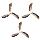 JXFUKAL Cat Wand Toys, Interactive Cat Toys with 3 Feather Refills, 29'' Flexible Steel Wire, Sturdy Wood Handle & Bell for Kitty Kitten, Cat Toys for Indoor Cats Teaser Cat String Toy
