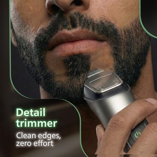 Image of Philips India's No.1 Men's Trimmer* | Effortless styling | BeardSense Technology | All-in-One Grooming Kit- Face, Head, Body | 120min runtime | IPX7 Waterproof | 5yr warranty* | MG5932