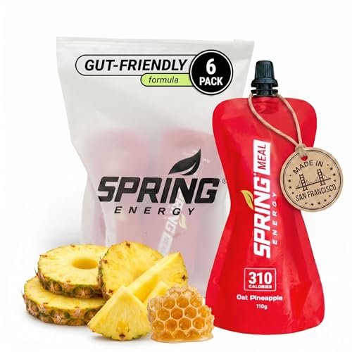 SPRING Pre-Race Endurance Meal | 310 kcal Real Food Fuel for Running Cyclining | Vegan | Long Effort...