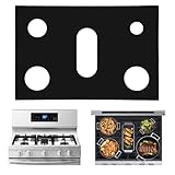 Stove Top Covers for Gas Burners Compatible with Samsung Stove Top Protector, Kitchen Reusable...