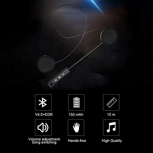 image for KAMELUN Motorcycle Helmet Bluetooth4.1 Headset DSP Noise Control Speak