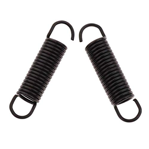 2 resortes para pedal de bombo en acero carbono 55mm miniatura 3