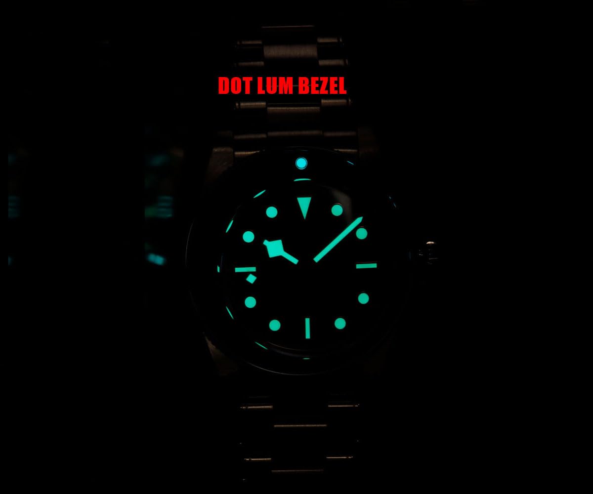 Luksusowe 37 mm Diver BB54 Vintage Męskie Zegarki PT5000 Automatyczny Mov't Matowy/Aluminiowy Bezel Zegarek Nurkowy Ze Stali Nierdzewnej, V 3