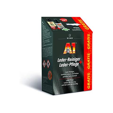 Dr Wack A1 Lederreiniger und Pflege Set, 250 ml (6 Stück) Cover