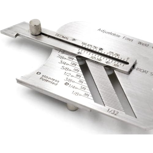 Calibrador ajustable para soldadura de acero inoxidable miniatura 6