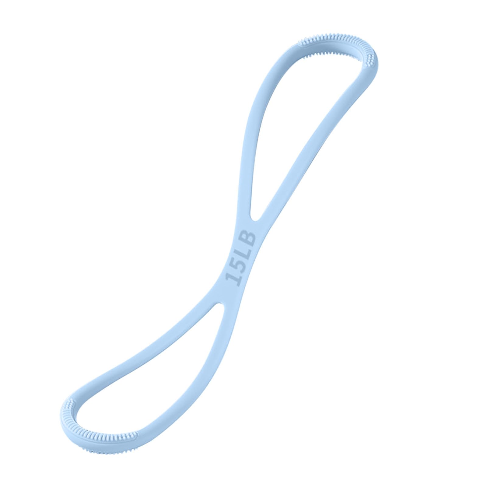 8 Shape Resistance Band 15 Lb Silicone Heavy Duty Pull Up Bands Stretch Multifunction 8 Shape Resistance Bands